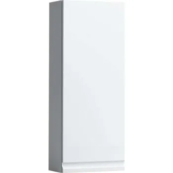 Nábytek Laufen Pro S - Boční skříňka, 85x35x18 cm, panty vlevo, lesklá bílá H4831130954751