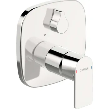 Vodovodní baterie Hansa Stela - Baterie pod omítku pro 2 spotřebiče, chrom 87843173