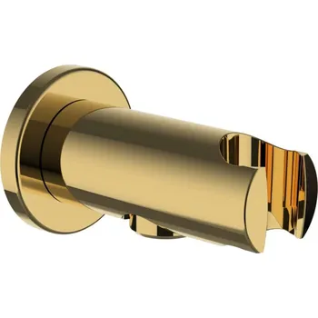 Sprchový držák Laufen Sprchové příslušenství - Sprchové kolínko s držákem, lesklá zlatá HF504778463000