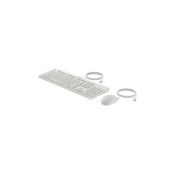 Klávesnice HP 225 Wired Mouse and Keyboard Combo G2 - White English AW5S6AA#ABB