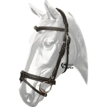 Uzdečka Kentaur -ŠIPKA- - Hnědá - Cob