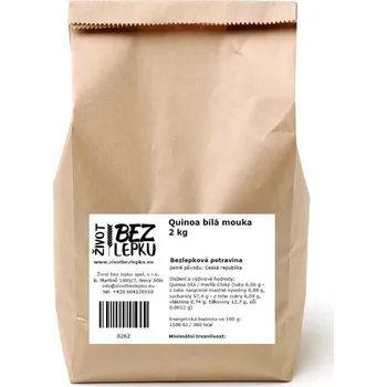 Mouka Život bez lepku Quinoa bílá mouka 2 kg