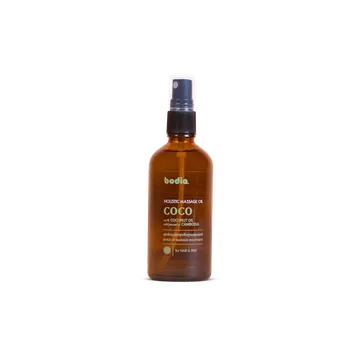 Masážní přípravek Masážní olej Bodia – kokos