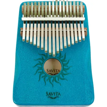 Kalimba Slunce 17 tónů - tyrkys