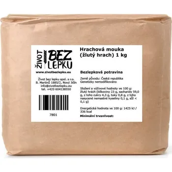 Mouka Život bez lepku Hrachová mouka ze žlutého hrachu 1 kg