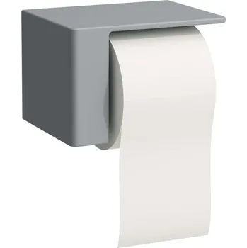 Laufen VAL - Držák toaletního papíru s krytem, matný grafit H8722807580001