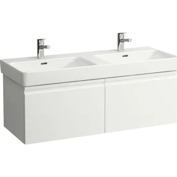 Laufen Pro S - Umyvadlová skříňka, 126x45x39 cm, 2 zásuvky, matná bílá H4835720964631