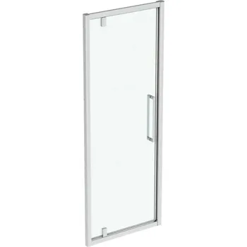 Sprchové dveře Ideal Standard i.Life - Pivotové sprchové dveře 75 cm, silver bright/čiré sklo T4836EO