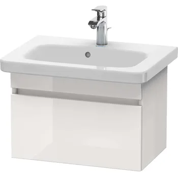 Koupelnový nábytek Duravit DuraStyle - Umyvadlová skříňka 40x58x37 cm, 1 zásuvka, lesklá bílá DS637902222