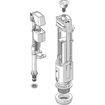 Jika Splachovací mechanismus k WC kombi bílá