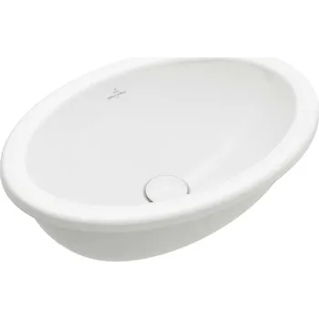 Villeroy & Boch Loop&Friends - Umyvadlo zápustné, 51x37 cm, s přepadem, alpská bílá 4A610001