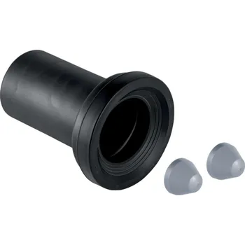 Vodovodní potrubí Geberit Příslušenství - Připojovací trubka Geberit s manžetou a krycími víčky, d 110 mm 152.420.46.1