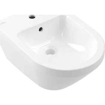 Villeroy & Boch Architectura - Závěsný bidet, otvor pro baterii, alpská bílá 74870001