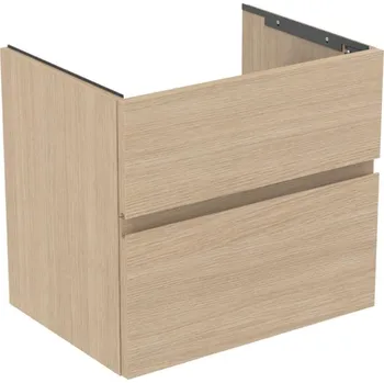 Nábytek Ideal Standard Finesse - Umyvadlová skříňka, 60x44x55 cm, 2 zásuvky, bílý dub E3386US