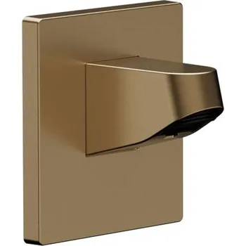 Tyč na sprchový závěs Hansgrohe Pulsify - Sprchové rameno, 8 cm, kartáčovaný bronz 24139140