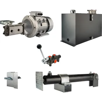 Štípačka na dřevo Hydrolider Hydraulika pro štípačku dřeva, štípací výkon: 14 tun, doba štípacího cyklu: 12-16 sekund. Pohon, čerpadlo, motor, nádrž, 100 litrů, 1-sekční rozdělovač