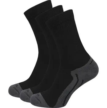 Pánské ponožky Ponožky MOOA Bamboo Active 3-pack Velikost ponožek: 39-42 / Barva: černá/šedá