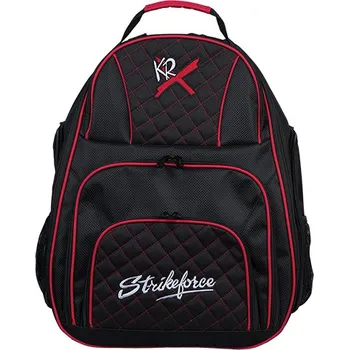 Taška na bowlingovou kouli BATOH NA 2 KOULE FLUSH ČERNÁ/ČERVENÁ