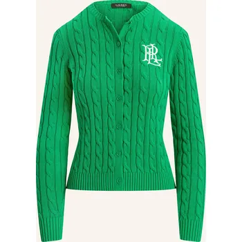 Dámský svetr Lauren Ralph Lauren Dámský Pletený Kardigan, zelená, 44