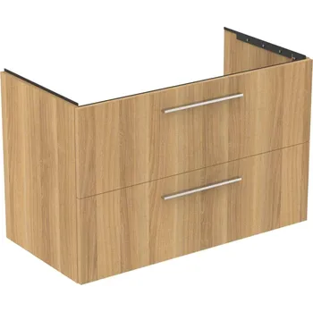 Nábytek Ideal Standard i.Life B - Umyvadlová skříňka 100x63x51 cm, 2 zásuvky, dub T5276NX