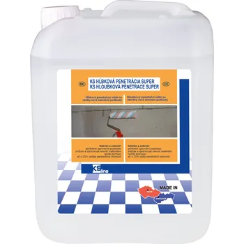 Penetrace KS Line KS HLOUBKOVÁ PENETRACE SUPER - Penetrace pro velmi savé a kritické podklady 1l, KS.80907