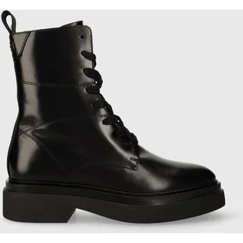 Dámské kozačky Kožené kotníkové boty Gant Zandrin 27541381.G00 černá 99X, EUR 40