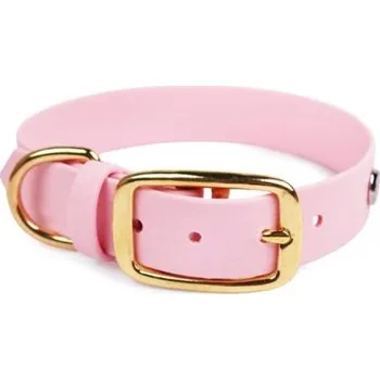 Obojek pro psa Bura Obojek pudrově růžový Powder Puppy | Obojek pro psy - XXS