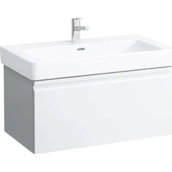 Nábytek Laufen Pro S - Umyvadlová skříňka, 81x45x39 cm, 1 zásuvka, matná bílá H4835020964631