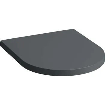 WC sedátko Laufen Kartell - WC sedátko, SoftClose, matný grafit H8913337580001