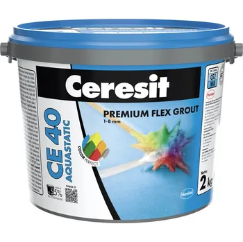 Stavebniny Spárovací hmota Ceresit CE 40 AQUASTATIC PREMIUM FLEX FUGA 43 Bahama 2kg, KS.05339