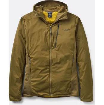 Dámská cargo bunda Rab Ascendor Summit Hoody - pánská mikina Barva: Oak, Velikost: M