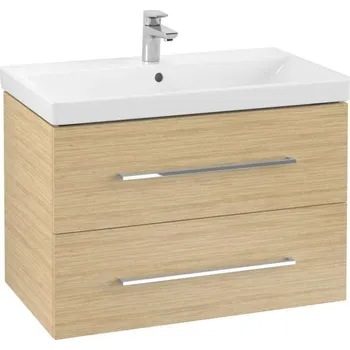 Villeroy & Boch Avento - Umyvadlová skříňka, 78x51x45 cm, 2 zásuvky, Nordic Oak A89100VJ
