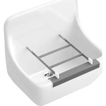 Umyvadlo Villeroy & Boch O.novo - Závěsná výlevka 46x35 cm, alpská bílá 69120101