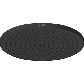 Sprchová hlavice Duravit Sprchy - Hlavová sprcha, průměr 23 cm, matná černá UV0660017046