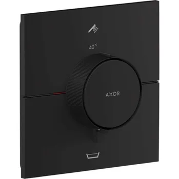 Vodovodní baterie Axor ShowerSelect ID - Termostatická baterie pod omítku, pro 2 spotřebiče, matná černá 36753670