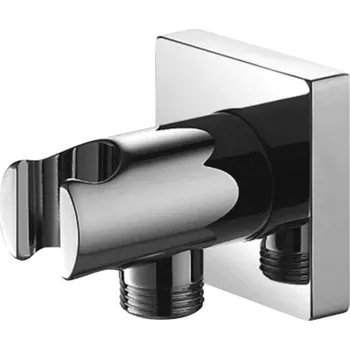 Sprchový držák OMNIRES - Nástěnné kolínko s držákem, chrom 8873/KCR