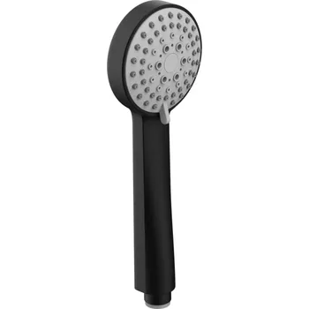 Sprchová hlavice Laufen Sprchové příslušenství - Sprchová hlavice Stella, 3 proudy, matná černá H3619850813311