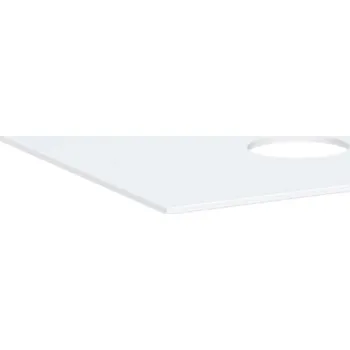 Koupelnový nábytek Hansgrohe Xevolos E - Deska pod umyvadlo, 137x55 cm, výřez vlevo, matná bílá 54333700