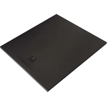 Kludi Terra - Sprchová vanička 120x100 cm, matná černá 08DW1739