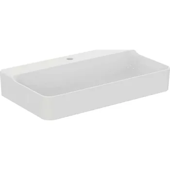 Umyvadlo Ideal Standard Conca Ceram - Umyvadlo 80x45 cm, bez přepadu, otvor pro baterii, bílá T379501