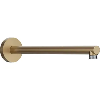 Tyč na sprchový závěs Hansgrohe Příslušenství - Sprchové rameno, 39 cm, kartáčovaný bronz 24357140