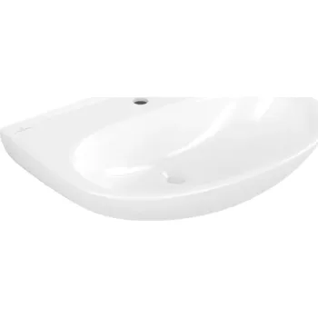 Umyvadlo Villeroy & Boch O.novo - Umyvadlo 65x48 cm, bez přepadu, otvor pro baterii, alpská bílá 4A406601