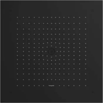 Hansgrohe Raindance E - Hlavová sprcha, 40x40 cm, EcoSmart, matná černá 26253670
