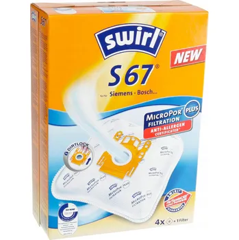 Sáček do vysavače Swirl MicroPor Plus S67 4 ks