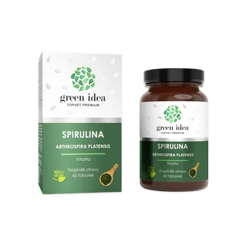 Zdraví Green idea Spirulina bylinný extrakt - tobolky