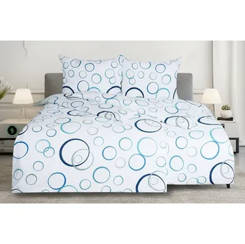 Povlečení Povlečení mikrosatén LESPRI tyrkysové