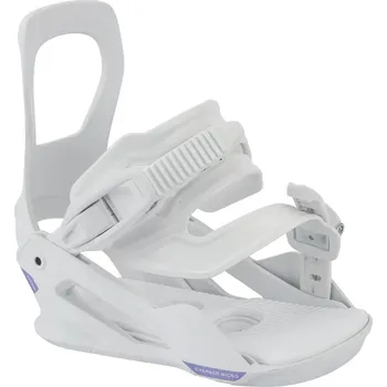 Vázání na snowboard vázání NITRO Charger Micro White velikost vázání XS
