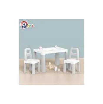 Dětský pokoj Stół dziecięcy biały z dwoma krzesełkami