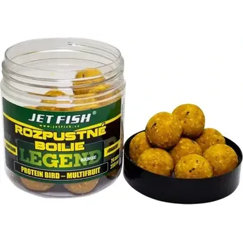 Boilies Jet Fish Rozpustné boilies Legend Range Protein Bird/Multifruit 250ml 20mm (000101)