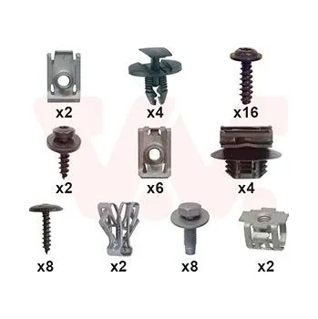 Nárazník Montážní sada, nárazník VAN WEZEL 4089794